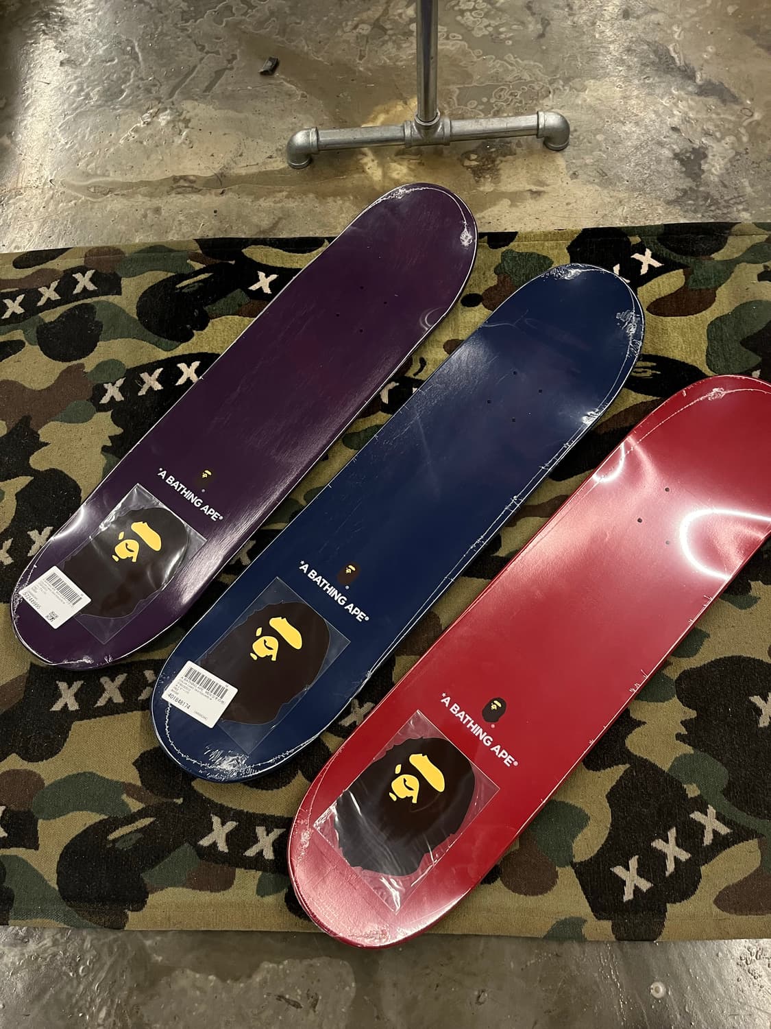 베이프 스케이트보드 새상품 상품이미지1