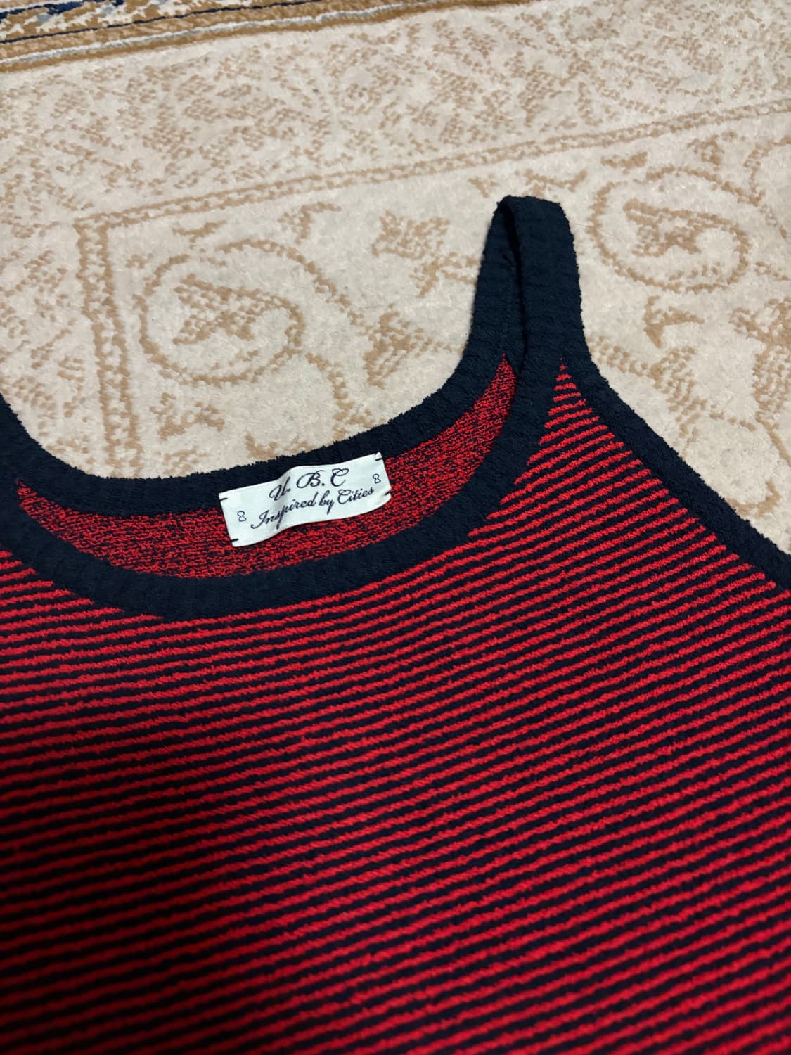 얼바닉 키티 니트 슬리브리스  상품이미지5