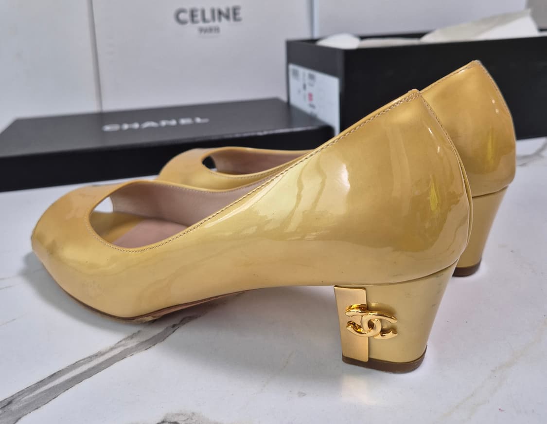 (정품) 샤넬 페이던트 구두 36 상품이미지3