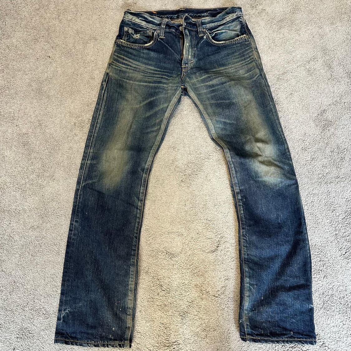 에드윈503 RVS 페이딩 레귤러 스트레이트 팬츠(30) 상품이미지3