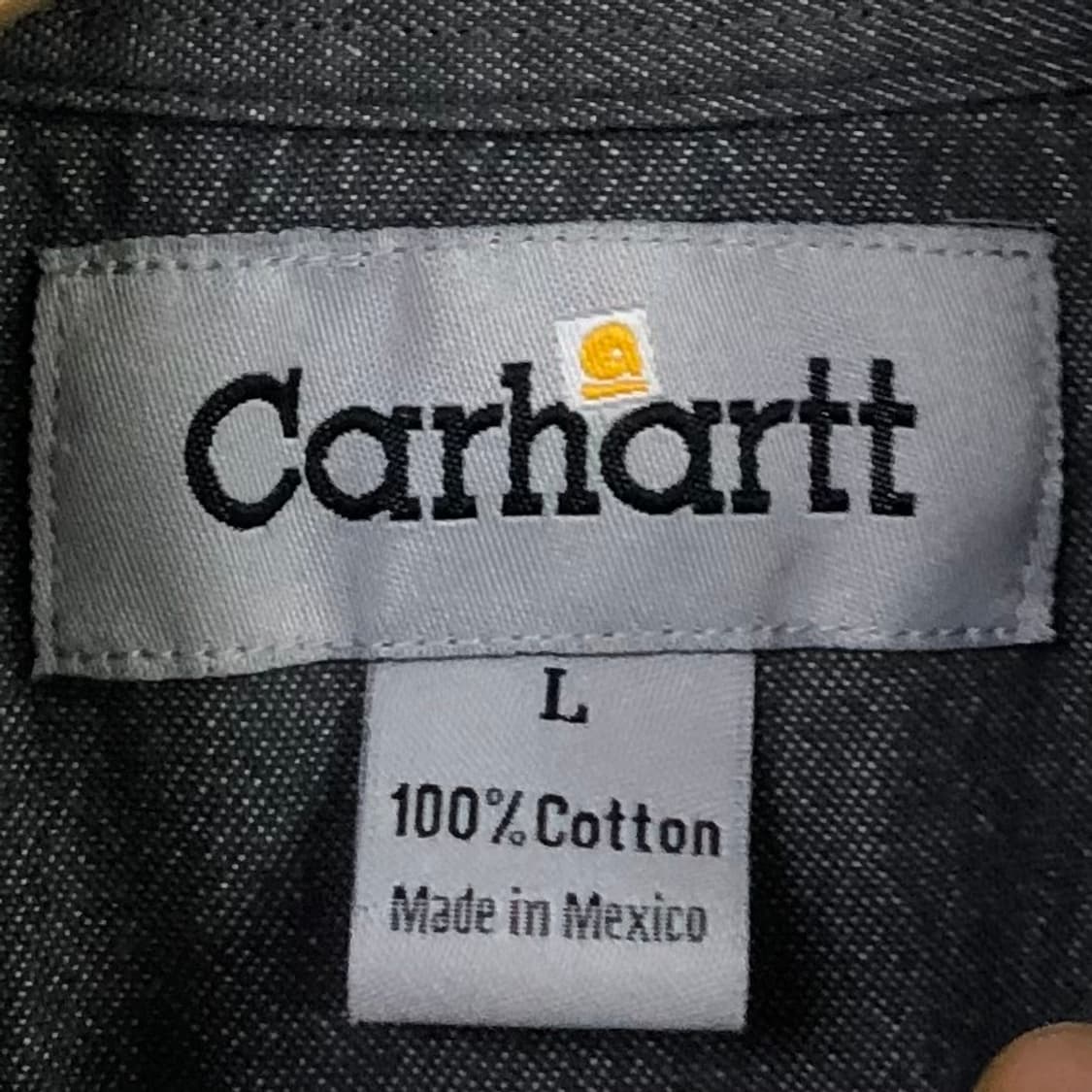 L 칼하트 데님 셔츠 상품이미지3