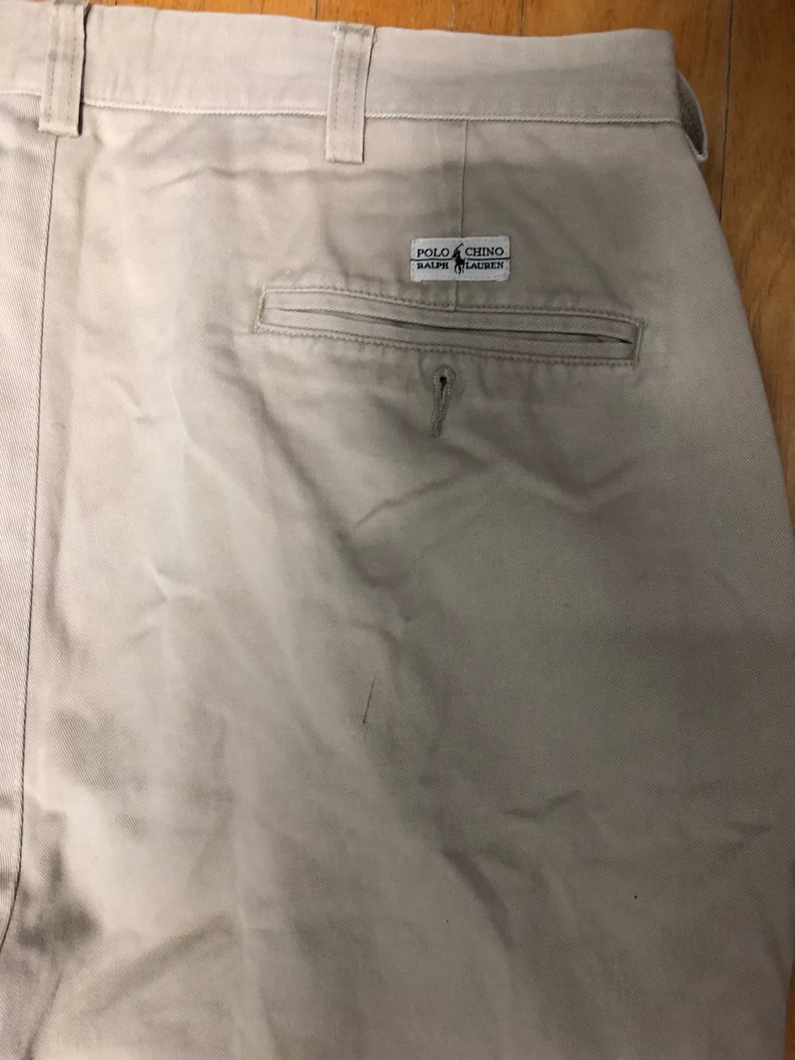 폴로 랄프로렌 핀턱 클래식 치노팬츠 베이지 36 상품이미지8
