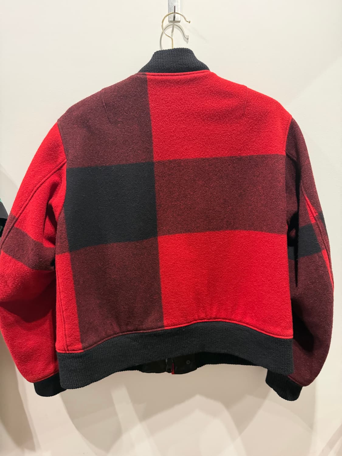 엔지니어드가먼츠 버팔로 체크 투톤 에비에이터 봄버 자켓 상품이미지4