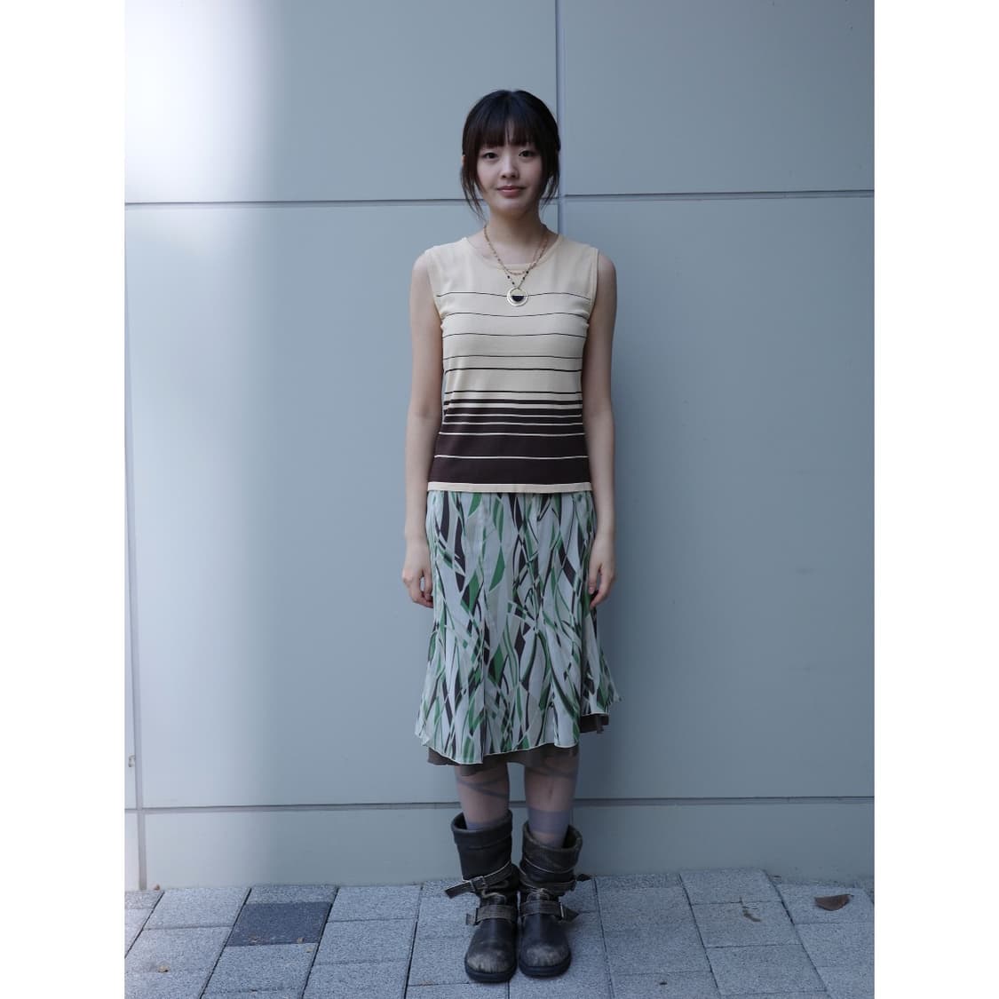 빈티지 미디 스커트 상품이미지4