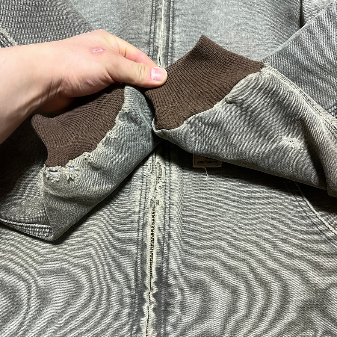 [XL] 00s 빈티지 칼하트 J130 덕 액티브 자켓 CHT 상품이미지5