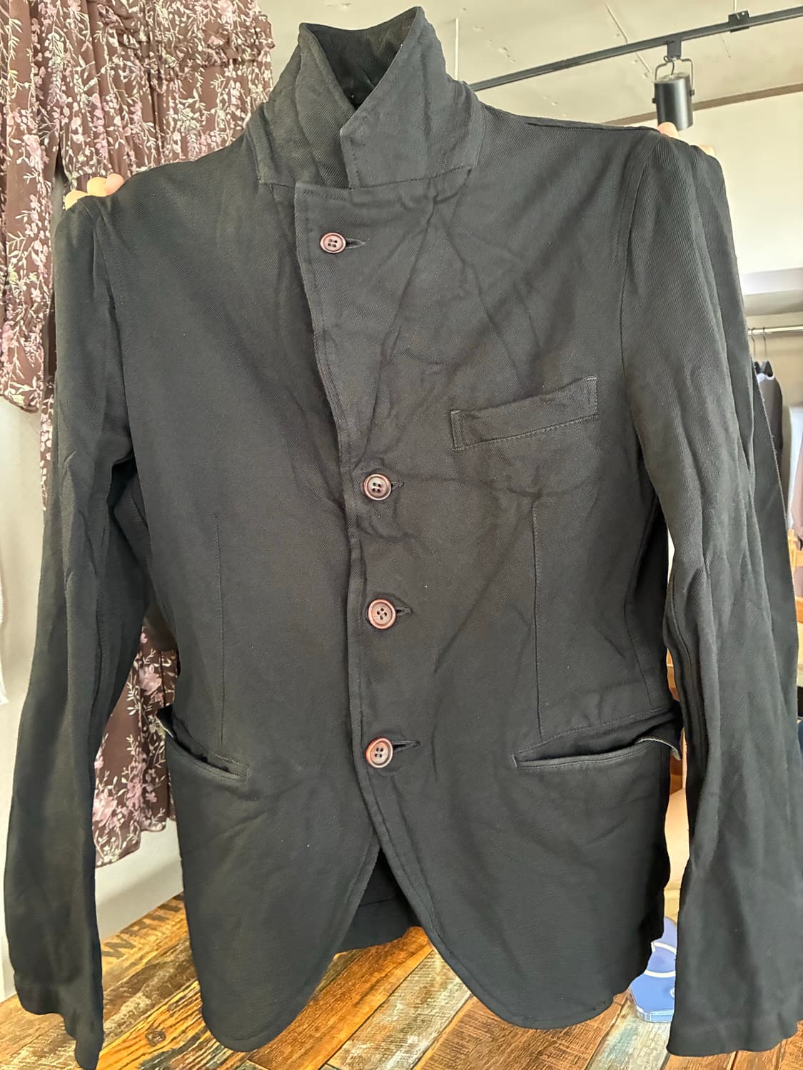 꼼데가르송 옴므 플러스 폴리 축융 자켓 상품이미지2