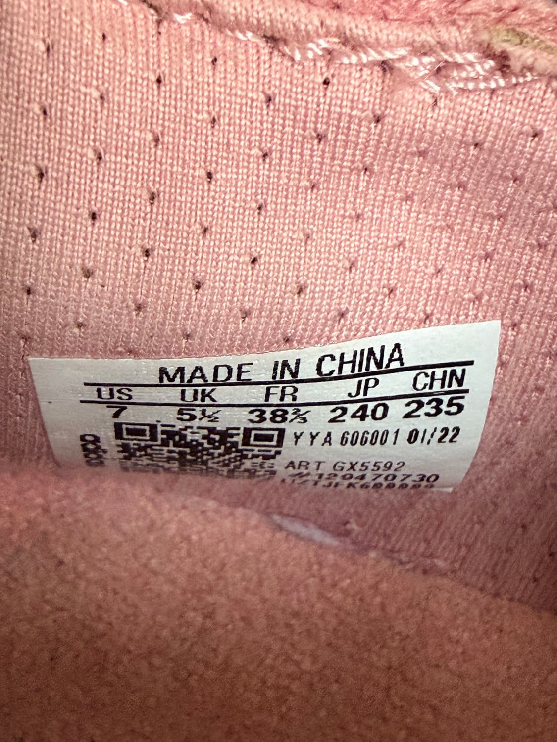 아디다스 울트라부스트 22 - 애쉬 펄 (여성용) 상품이미지6