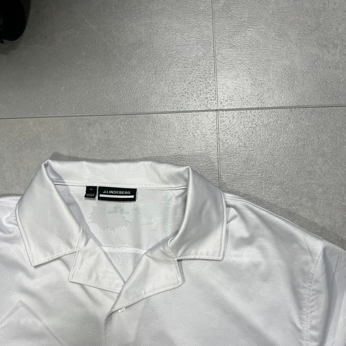 [실측 L] 제이린드버그 골프웨어 반팔 카라티 상품이미지1