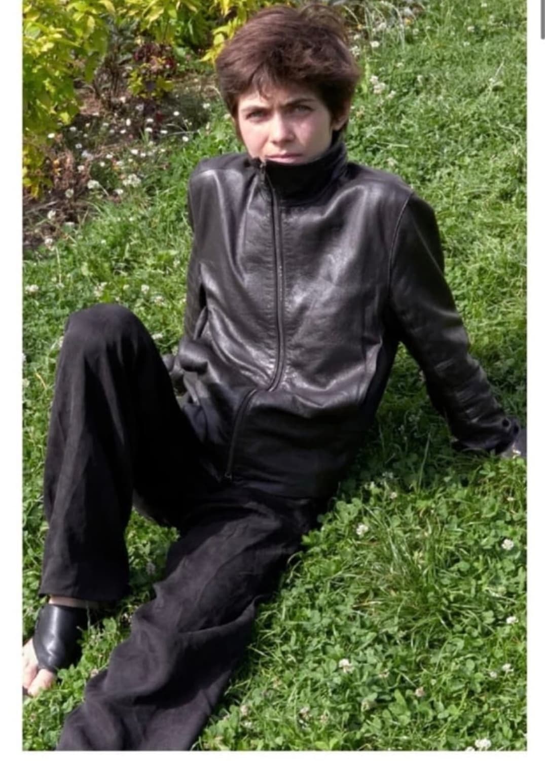 mudule(머듈) / 014 레더자켓(브라운)  / 3 (블랙 교환O) 상품이미지1