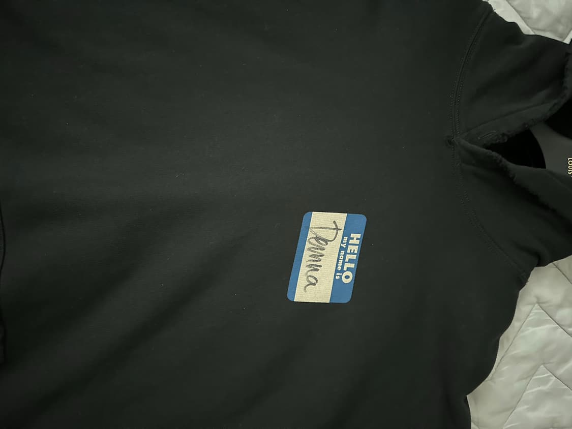 발렌시아가 헬로 마이네임이즈 뎀나 후드 상품이미지4