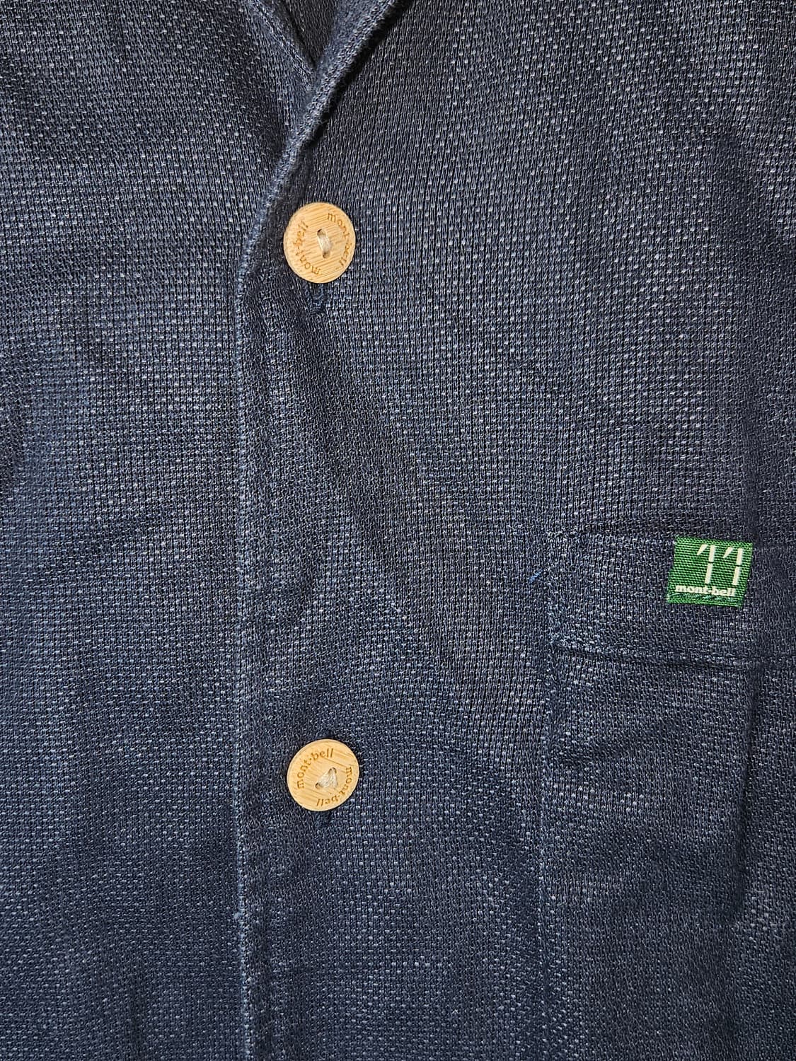 monbell 몽벨 린넨 뱀부 파나마 대나무 반팔셔츠 빈티지 M 100 상품이미지3