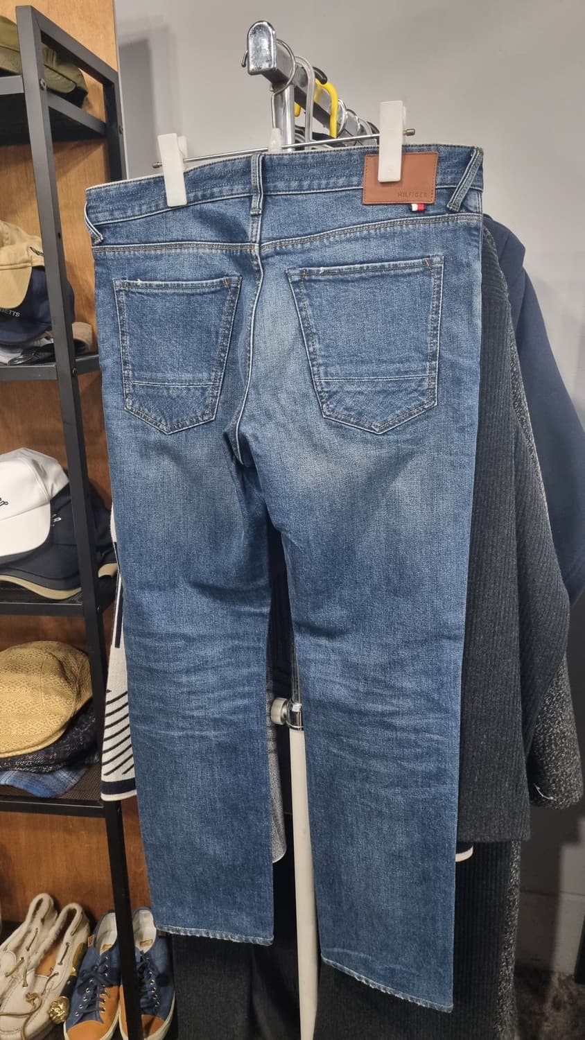 tommy Hilfiger 이태리산 리미티드 청바지 허리32~33 상품이미지4