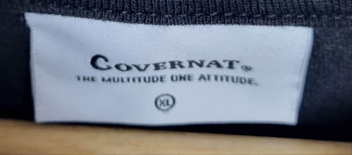 XL ) 커버낫 블랙 롱슬리브 긴팔티 상품이미지3