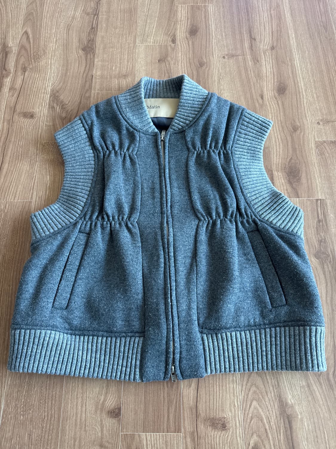 마뗑킴 니트 베스트  상품이미지1