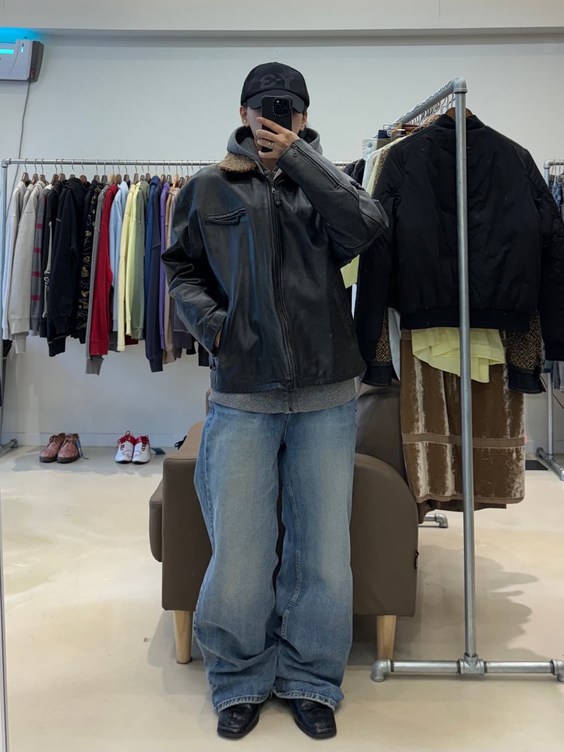 YOONG MISA 747 레더 자켓 상품이미지6