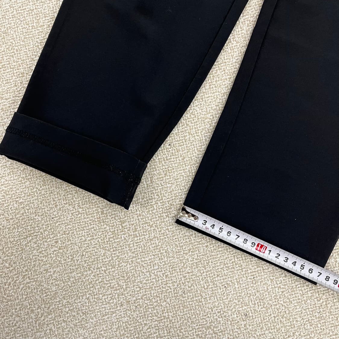 [L] 퓨마 블랙 트레이닝 팬츠 츄리닝 0107M1 상품이미지8