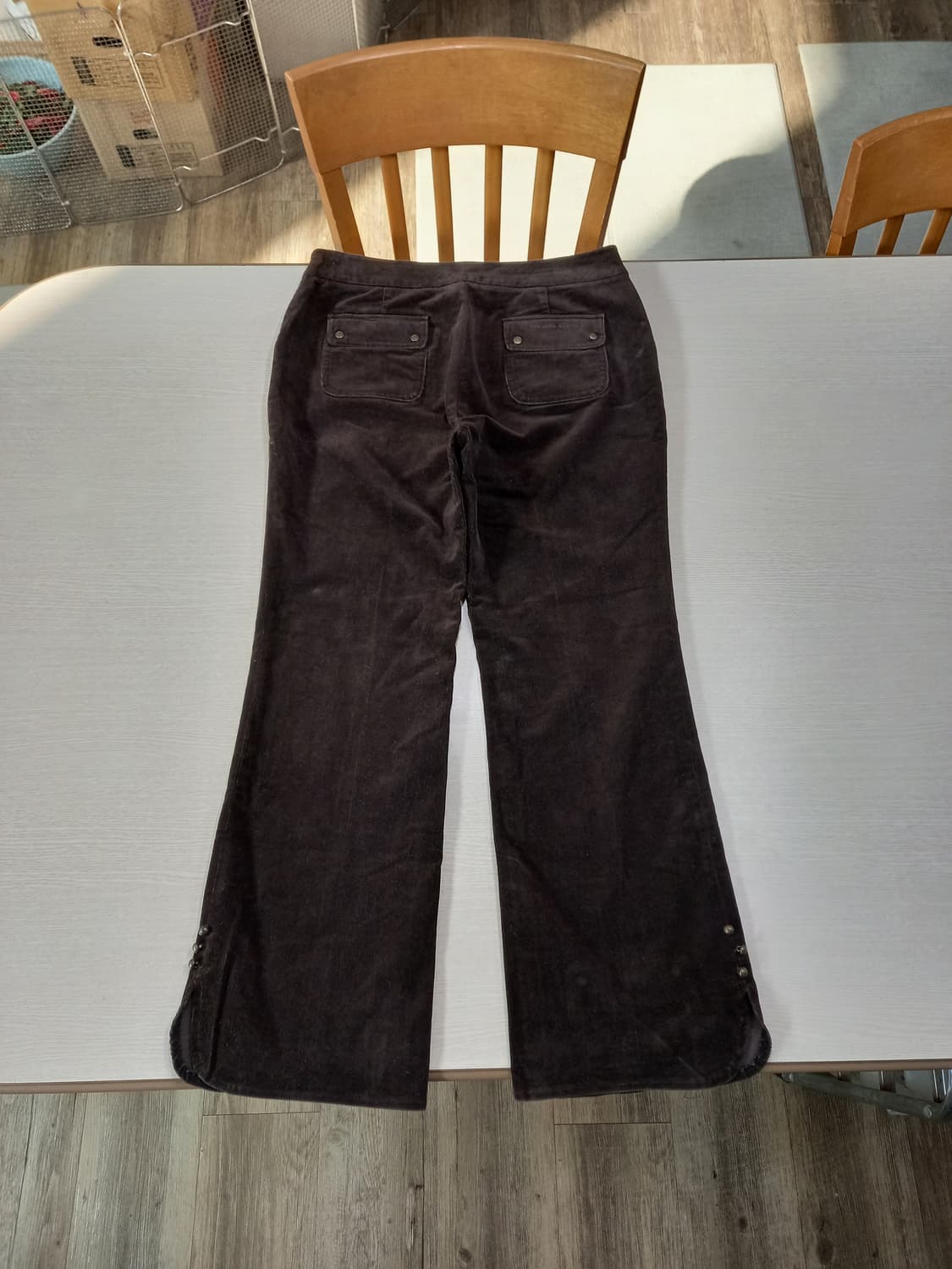 28 RENOMA 코듀로이 스판 약부츠컷 다크브라운 28-881 상품이미지2