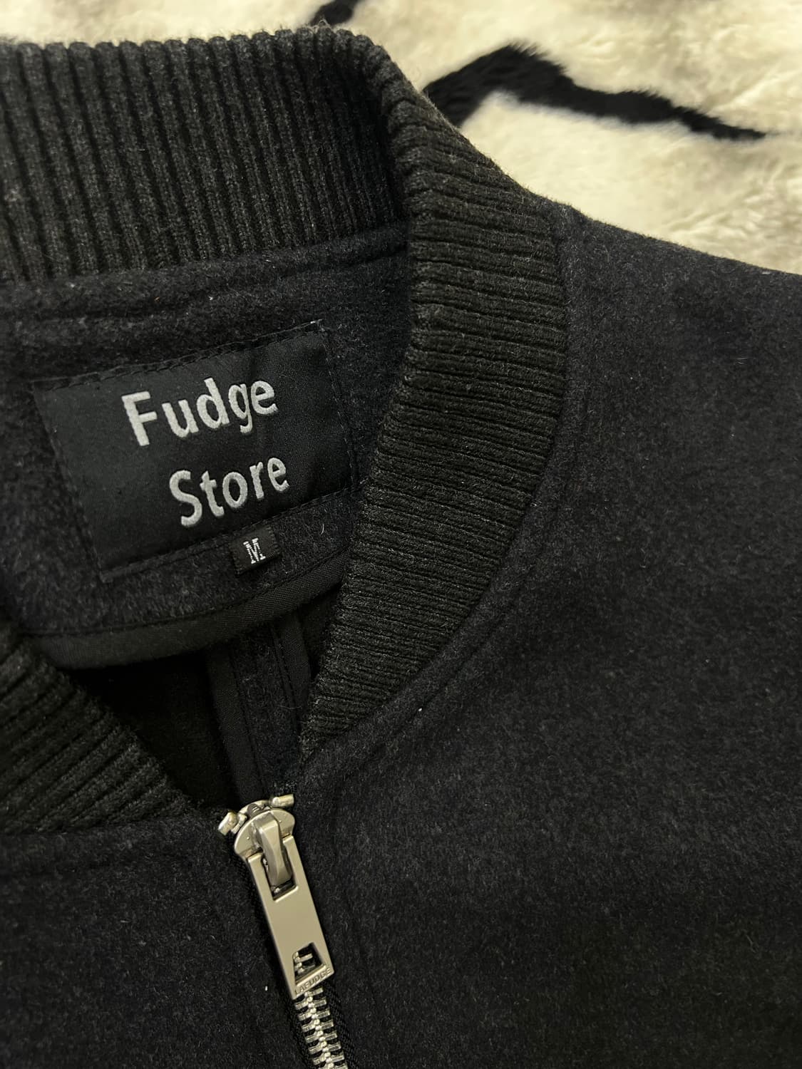 [M]라퍼지스토어 2Way 울 블루종/챠콜 상품이미지5