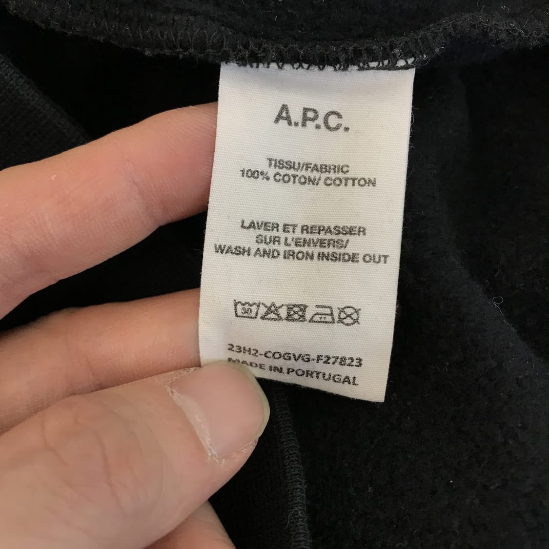 A.P.C 아페쎄 루마담 파리 후드티셔츠 [L] 상품이미지5