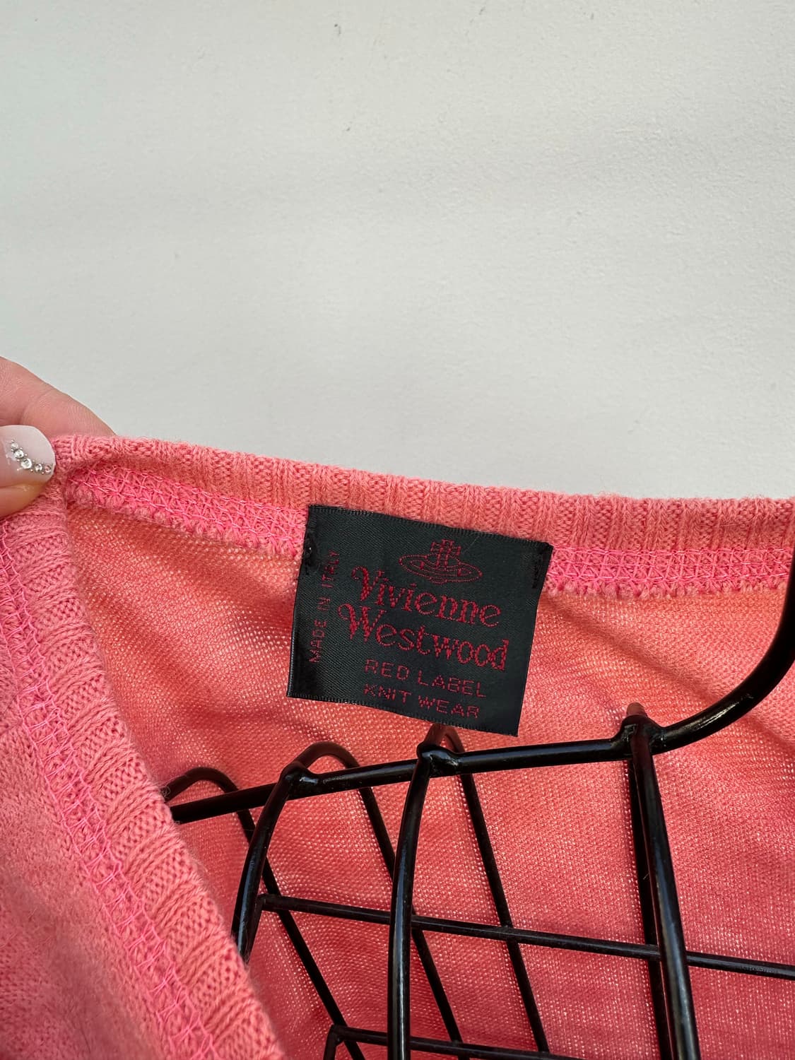 비비안웨스트우드 레드라벨 반팔니트 상품이미지5