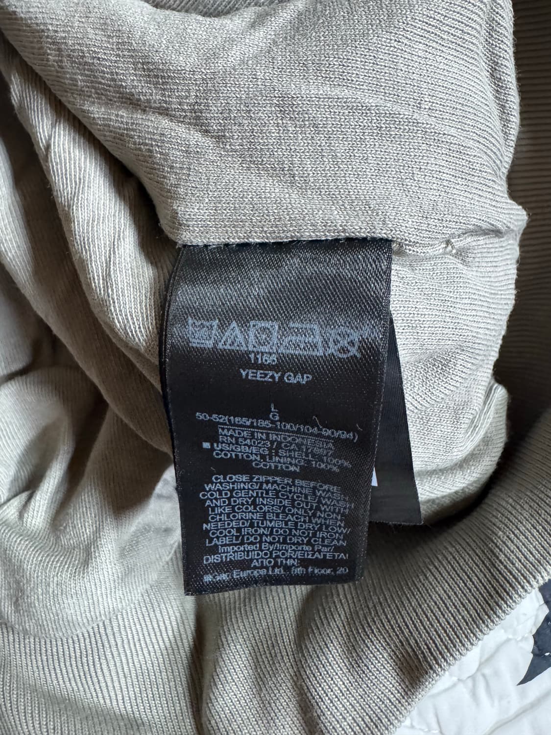 이지갭 더블 레이어드 후드집업 토프 상품이미지3