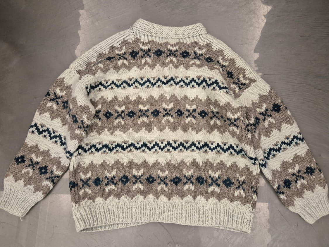 90s 퍼플마운틴 헤비울 가디건 상품이미지2