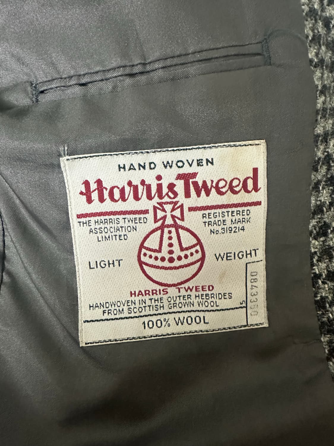 해리스트위드 투버튼 블레이저 (국내 100) 상품이미지3