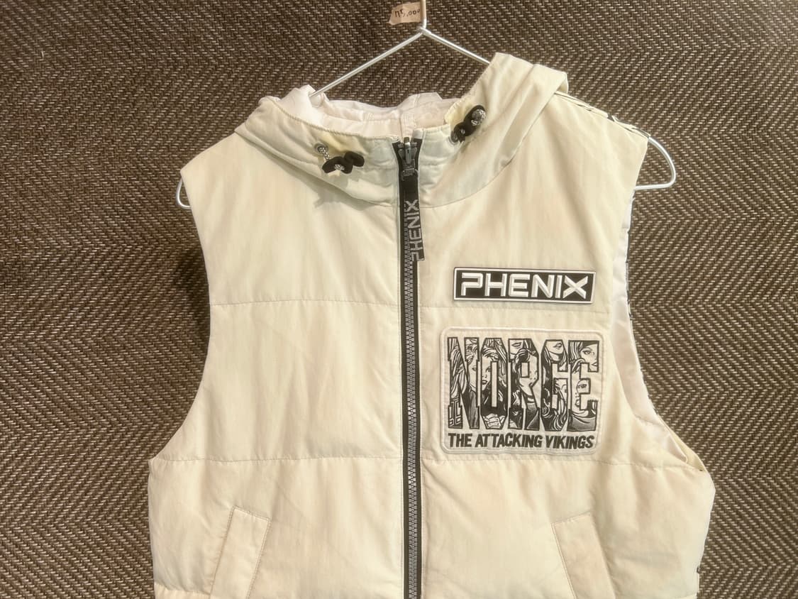 Y2k 90s 피닉스 Phenix 스키팀 다운베스트 상품이미지3