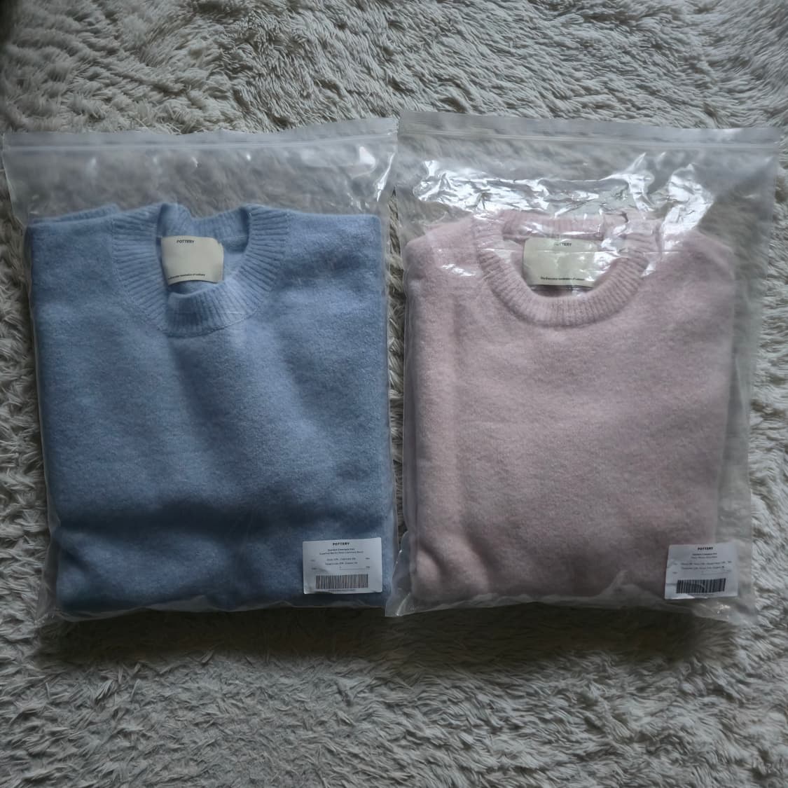 포터리 컴포트 크루넥니트 새제품 3사이즈 상품이미지1