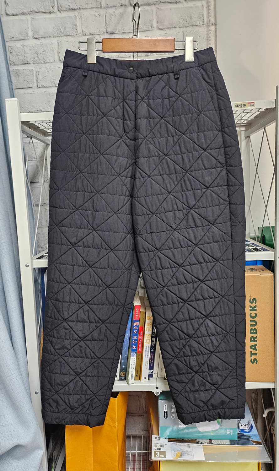 손정완 24년 여성겨울바지 31 누빔 퀼팅팬츠 WL95 상품이미지1