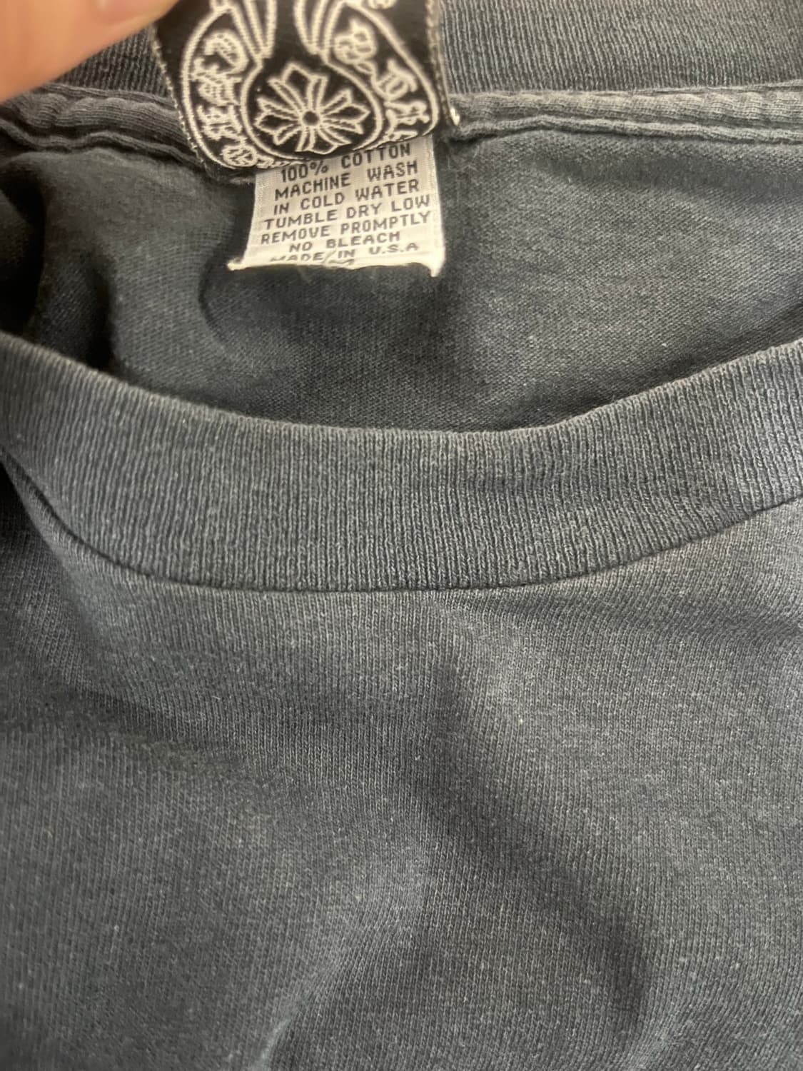 크롬하츠90s롱슬리브 M홀스슈대거플로랄 상품이미지4