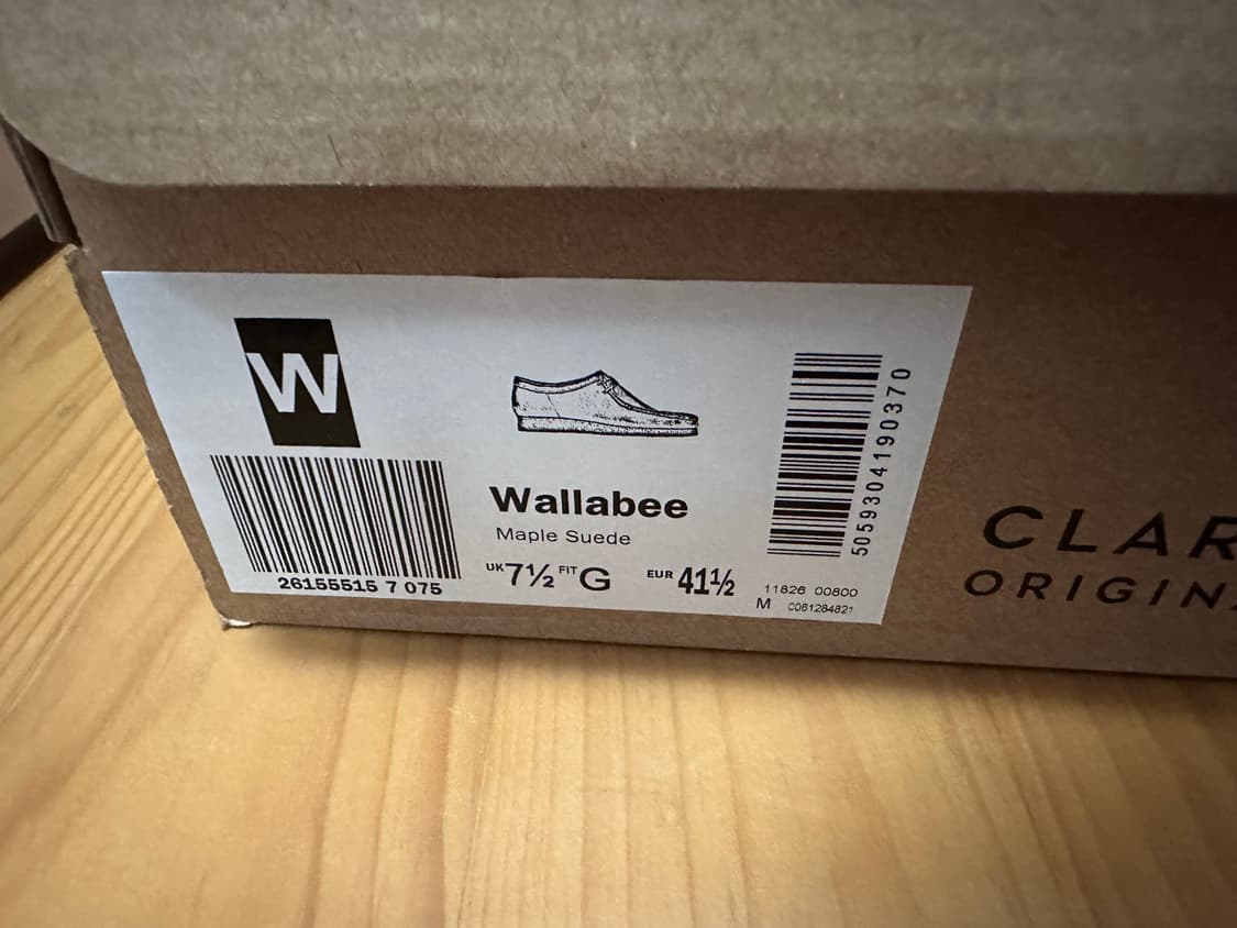 클락스 왈라비 메이플 uk 7.5 상품이미지3