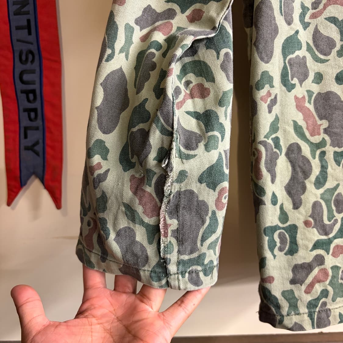 60s ROK DUCK HUNTER CAMO SHIRT 100-105 상품이미지6