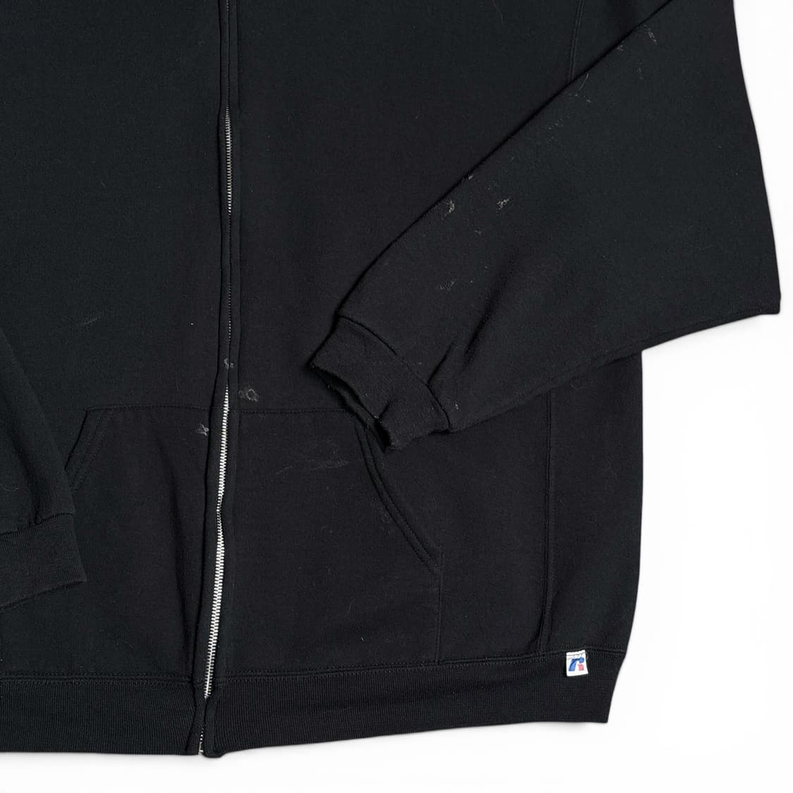 러셀애슬레틱 블랙 후드집업 상품이미지4