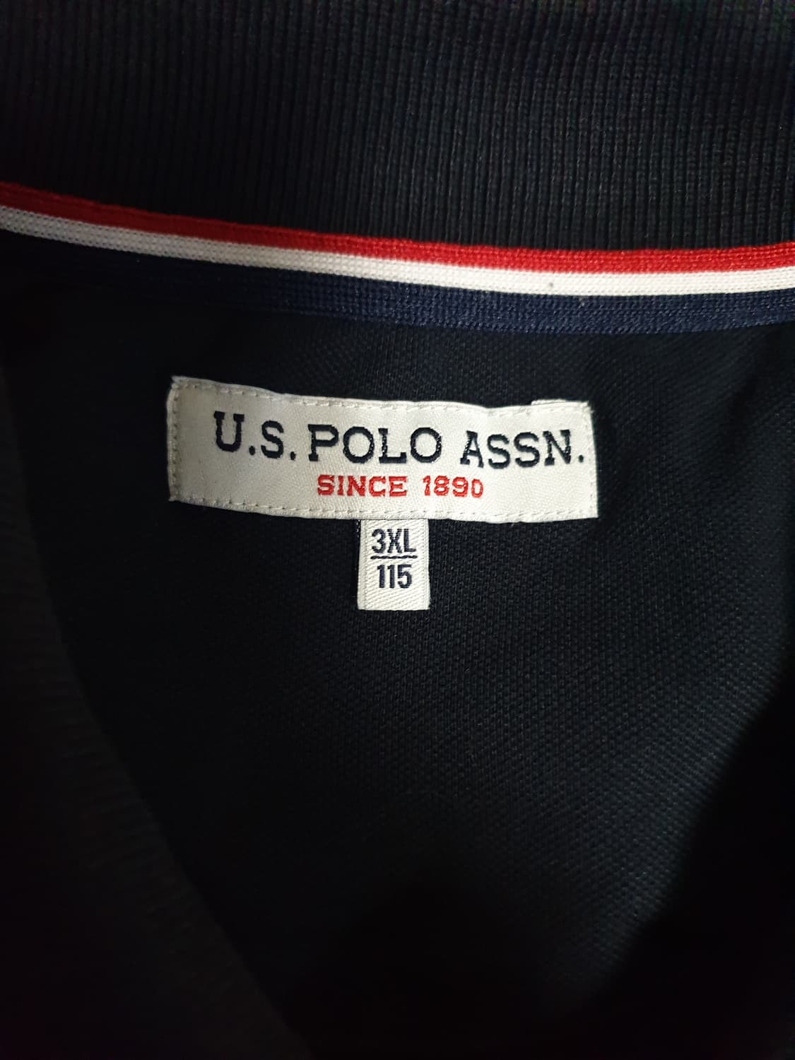 US 폴로 ASSN 반팔 카라티 (블랙,카키) 3XL 상품이미지2