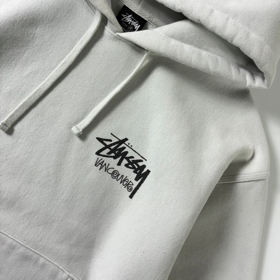 Stussy 스투시 스탁 밴쿠버 애쉬그레이 후드티 상품이미지2