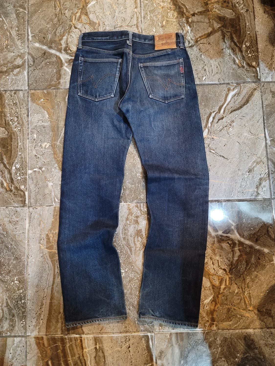 아이언하트 헤비온즈 21oz 하드워시 데님팬츠  상품이미지2