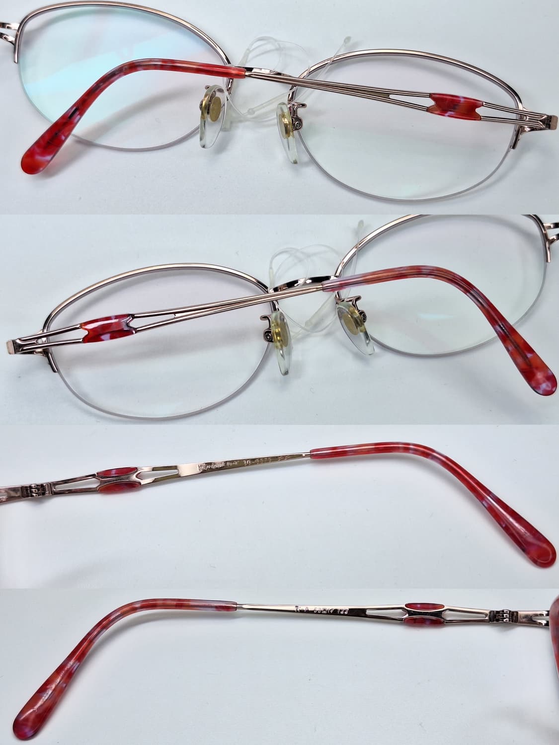 입생로랑 30-0079 순 티타늄 반무테 안경테 명품 일본 제조 수입 상품이미지3