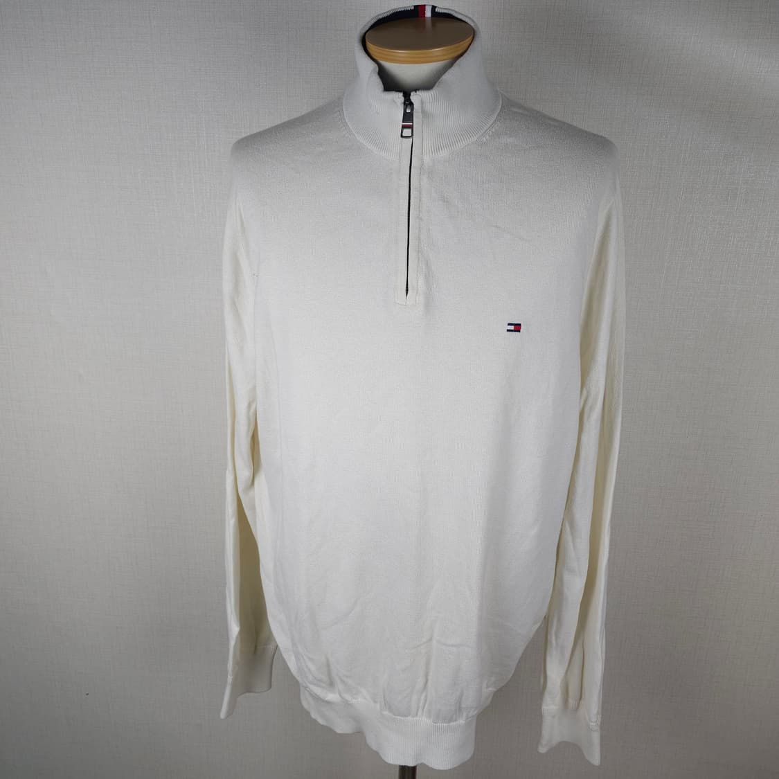 타미힐피거 반집업 니트티 남자100사이즈  상품이미지1