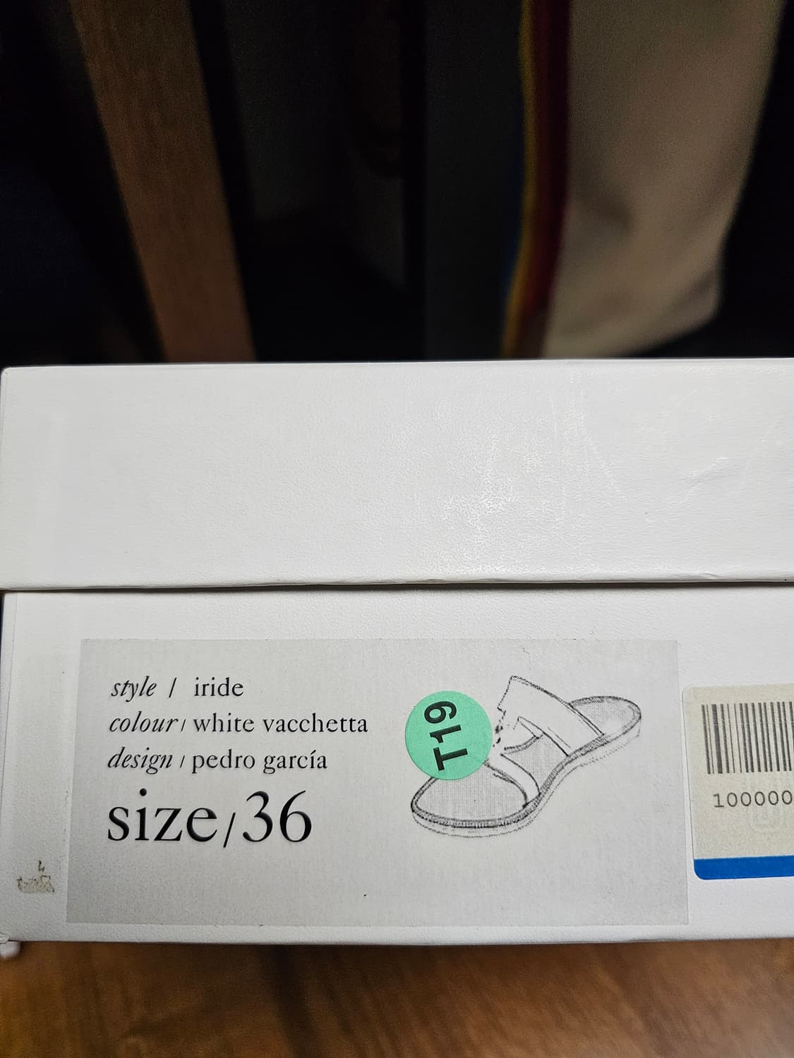 페드로 가르시아 화이트 스와로브스키 슬리퍼 상품이미지7