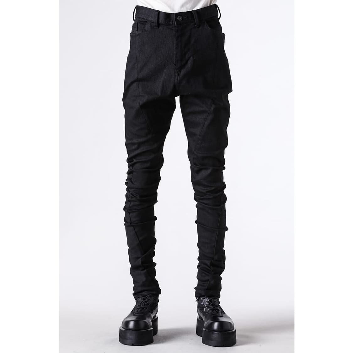 새상품 율리우스 26ss 10.5oz 스트레치블랙데님 3size 상품이미지1