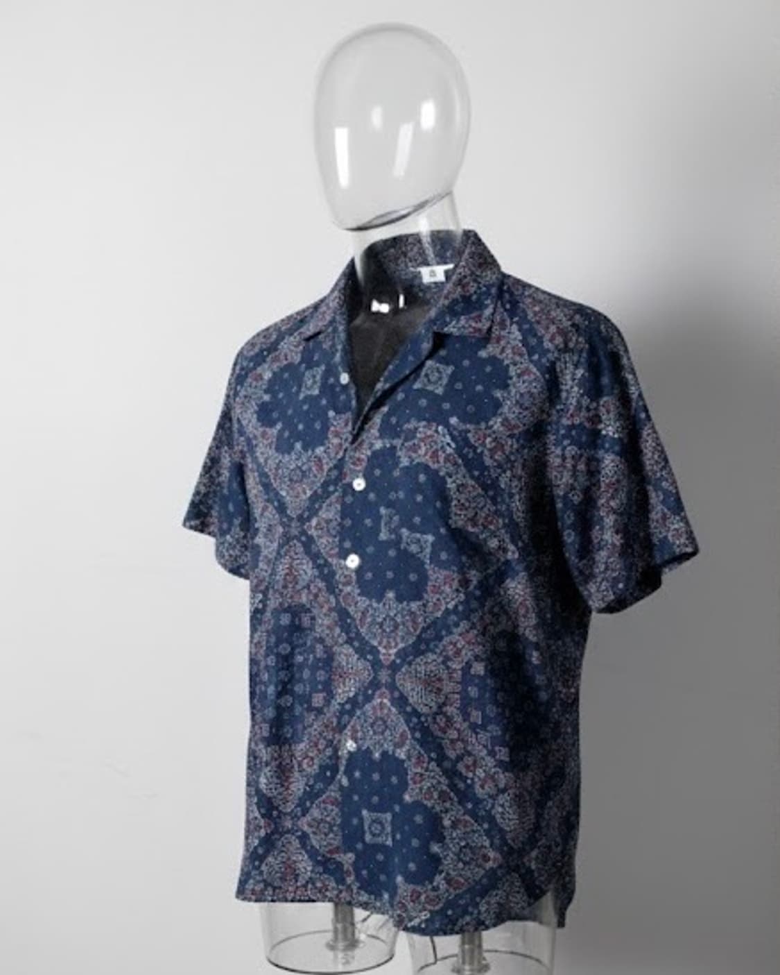 엔지니어드 가먼츠 페이즐리 하프셔츠 S 상품이미지1