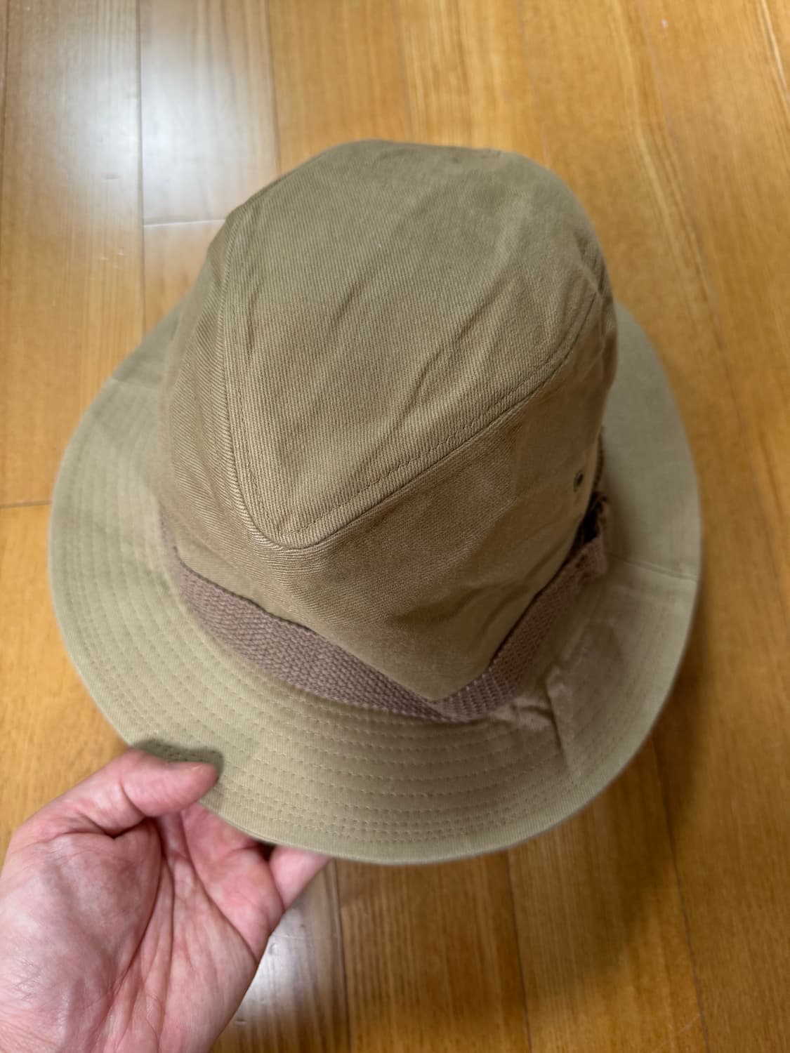 미제 면 페도라 모자 빈티지 상품이미지3