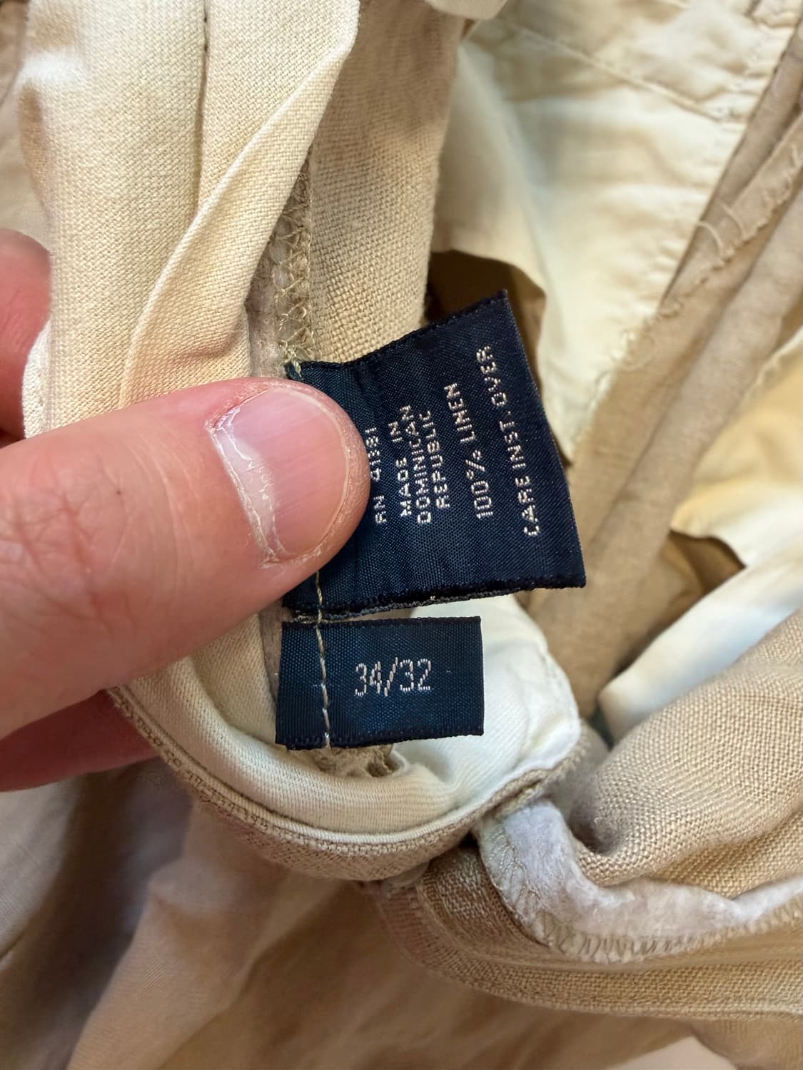 폴로 랄프로렌 린넨 치노 팬츠  상품이미지4