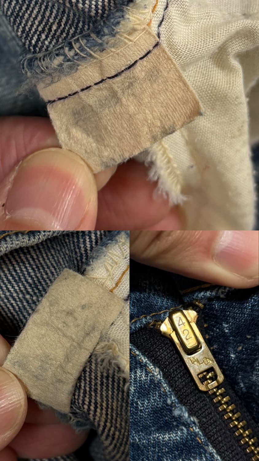 80's USA Made 빈티지 리바이스 646 벨바텀 부츠컷 오렌지탭 상품이미지10