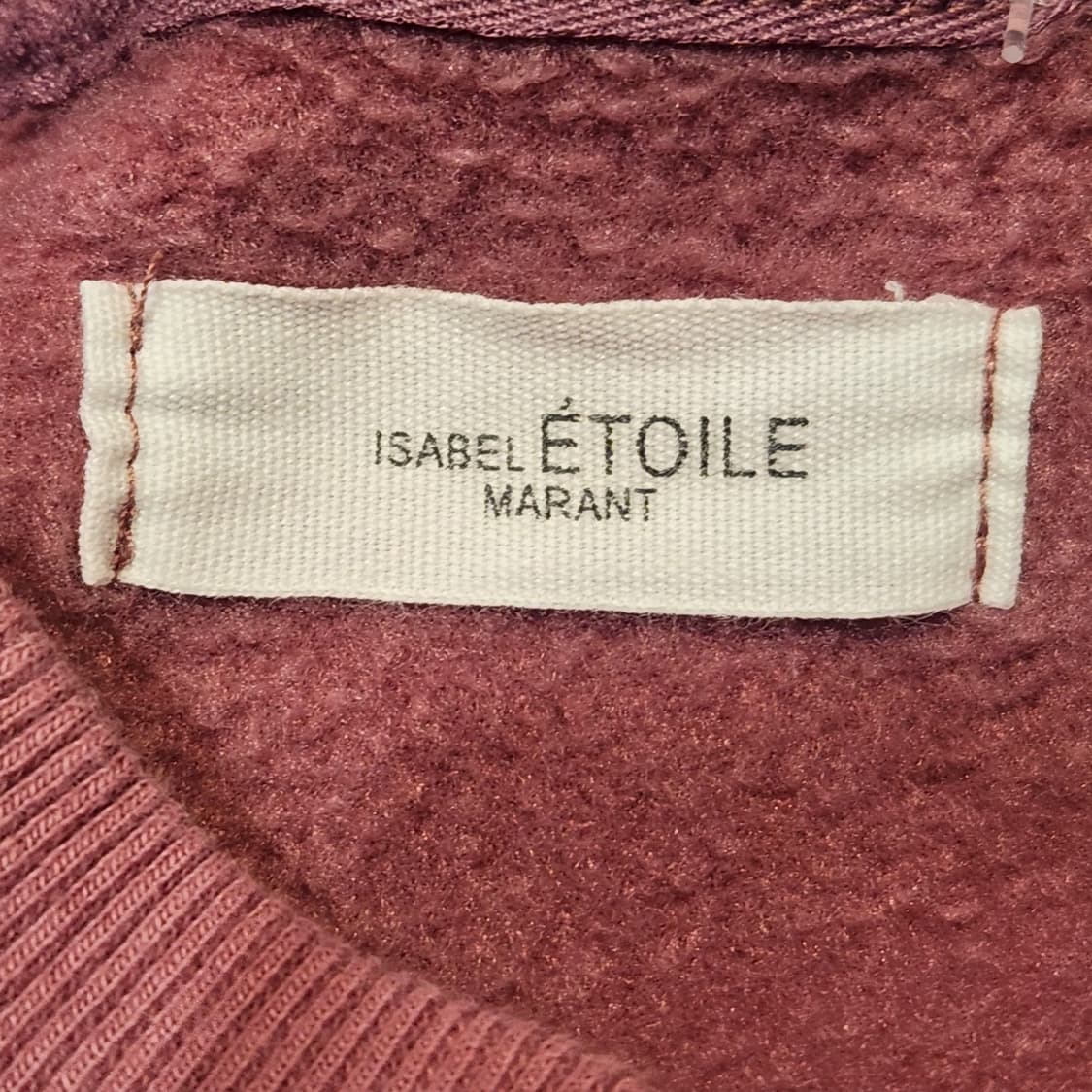 이자벨마랑 핑크 로고 맨투맨 (S) 상품이미지2