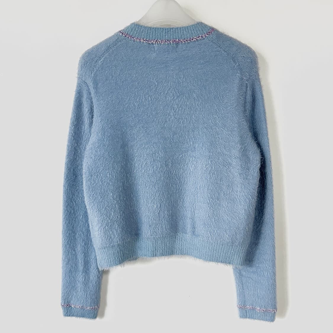 타임 TIME 23 헤어리 니트 가디건 상품이미지6