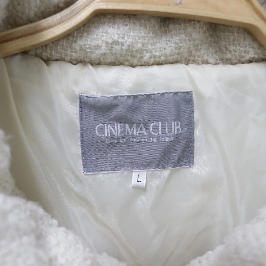 시네마클럽  부클 하이넥 울 혼방 패딩 62421 상품이미지7