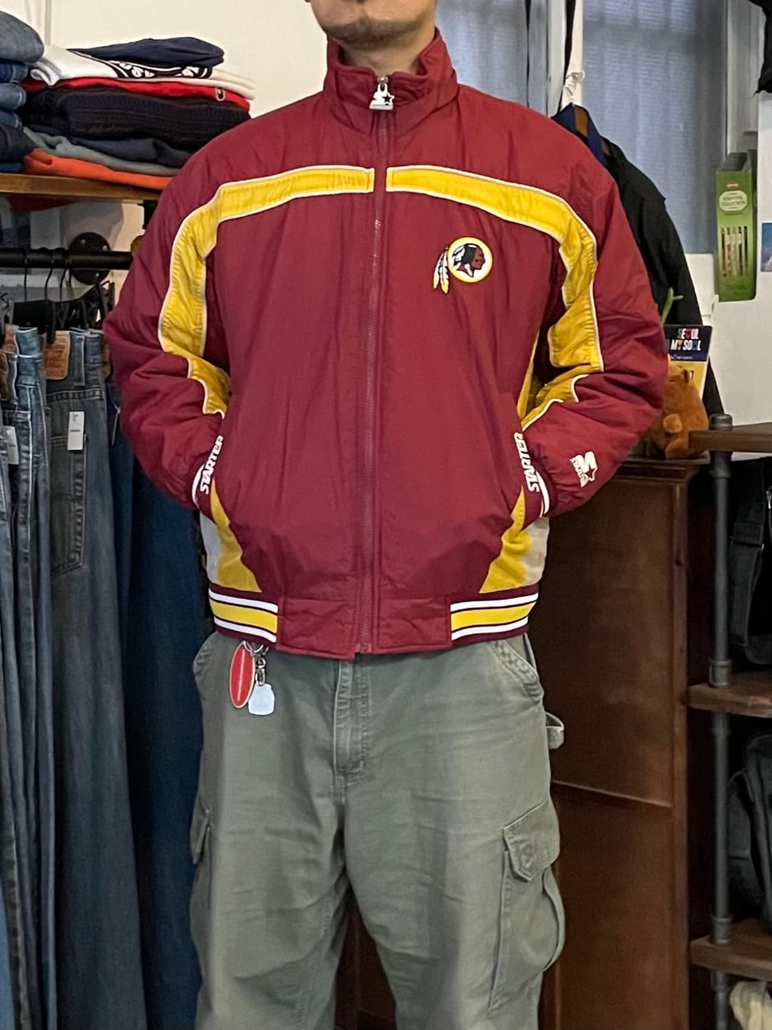 90s STARTER NFL REDSKINS 상품이미지2