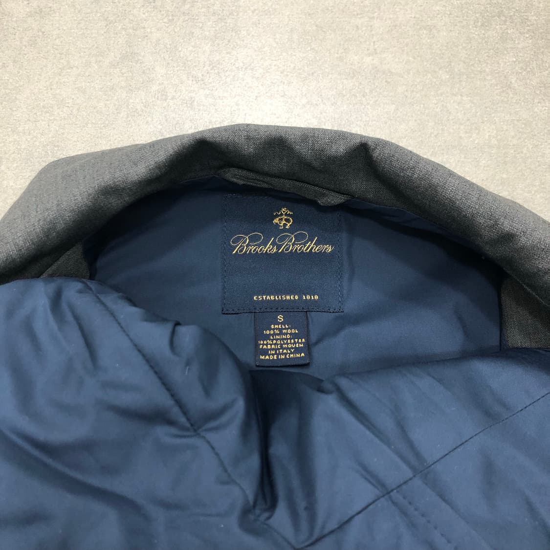 브룩스브라더스 로로피아나 울 패딩 야상 자켓 S 상품이미지6